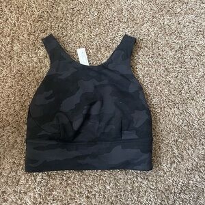 lululemon athletica Dark Camouflage Crop Top